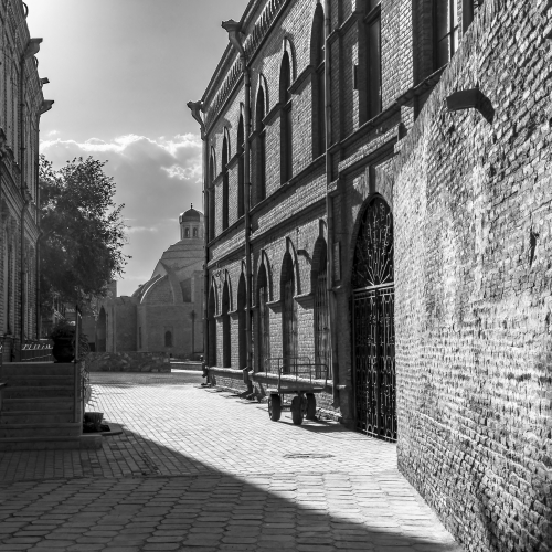 Dörfer Innenansichten monochrom
