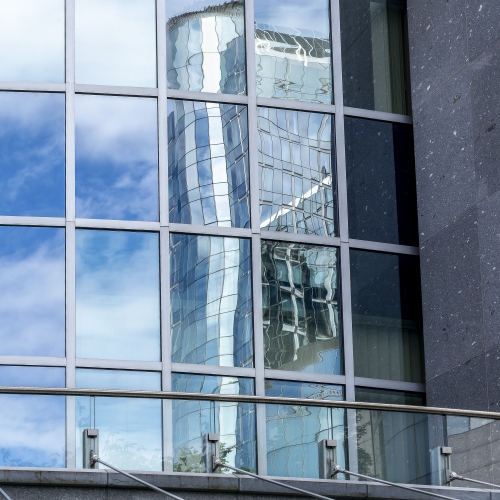Fenster Spiegelungen